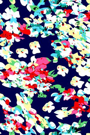 小碎花印花花型图片