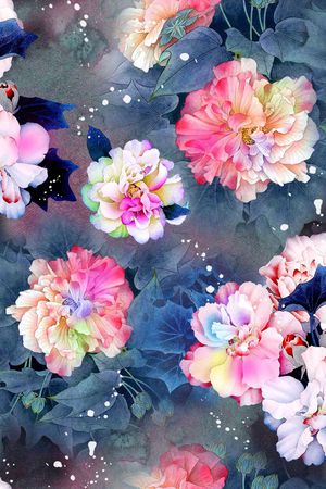 民族风印花花型图片