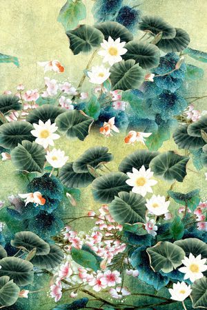 定位印花花型图片