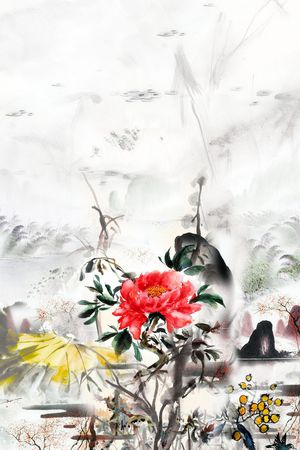 古典印花花型图片