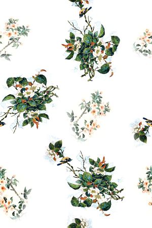花朵印花花型图片