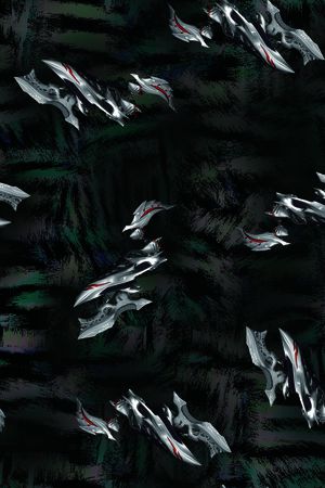 夹克外套印花花型图片