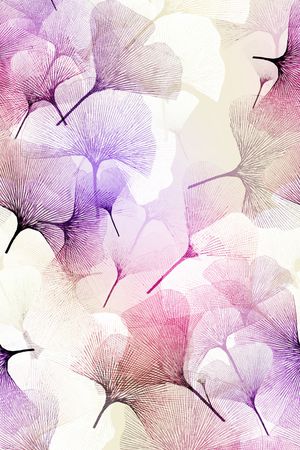 叶子印花花型图片