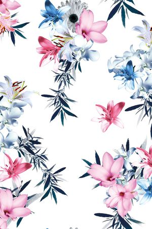 MAX-女装印花花型图片