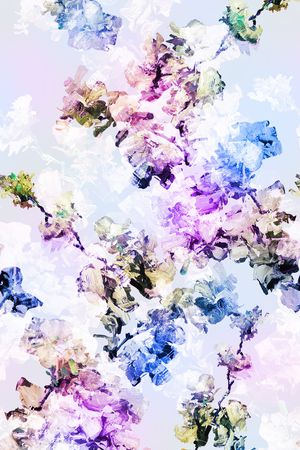 花朵印花花型图片