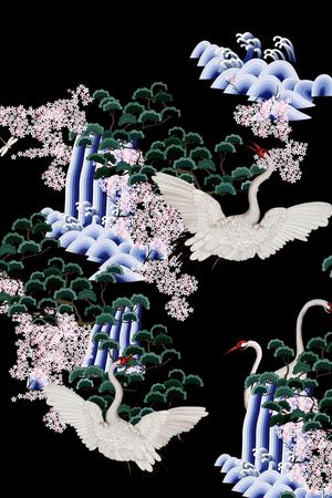 GUCCI风格印花花型图片