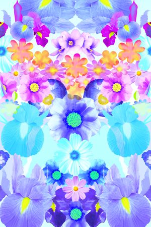 花卉印花花型图片