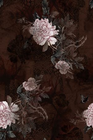 大花印花花型图片