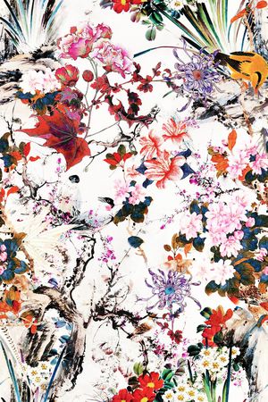 花卉印花花型图片