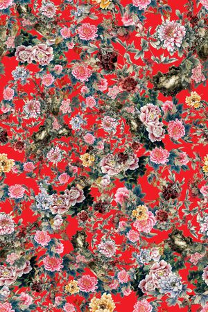Chinese印花花型图片