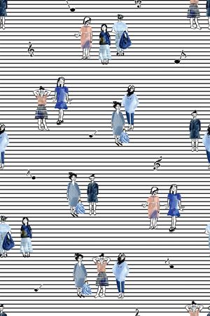 插画印花花型图片