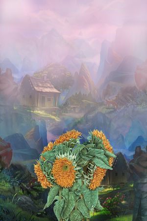 花卉印花花型图片