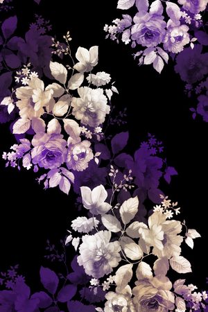 花卉印花花型图片