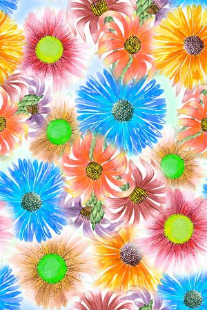 花卉印花花型图片