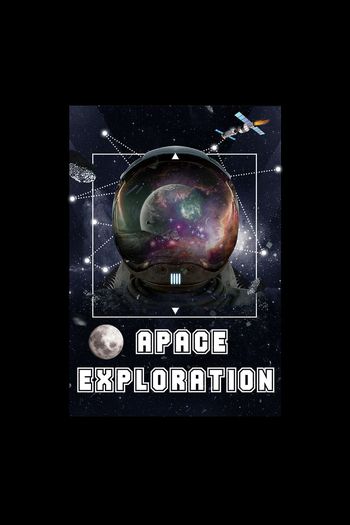 727126-宇航员太空探索银河系T恤数码印花（