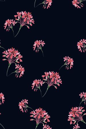 小碎花印花花型图片