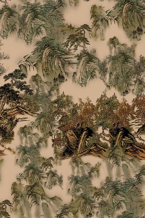 Chinese印花花型图片