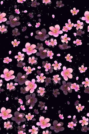 小碎花印花花型图片