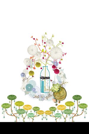 花朵印花花型图片