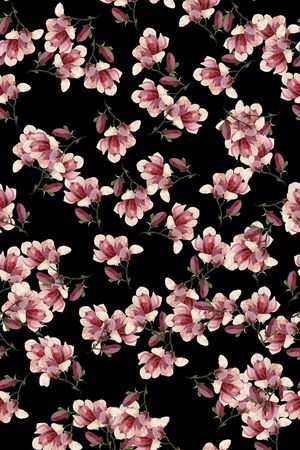 小碎花印花花型图片