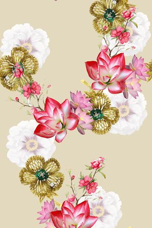 flower印花花型图片
