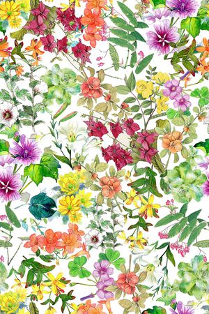 小碎花印花花型图片