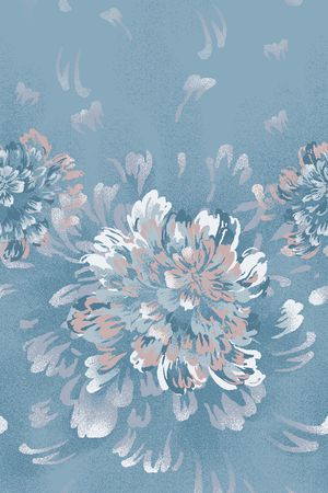 格子印花花型图片