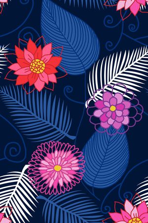 花卉印花花型图片