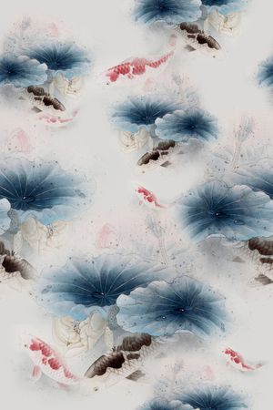 花卉印花花型图片
