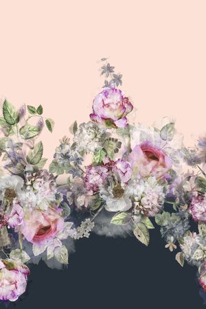 大花印花花型图片