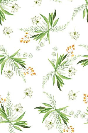 乱花印花花型图片