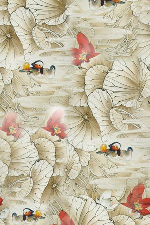 乱花印花花型图片