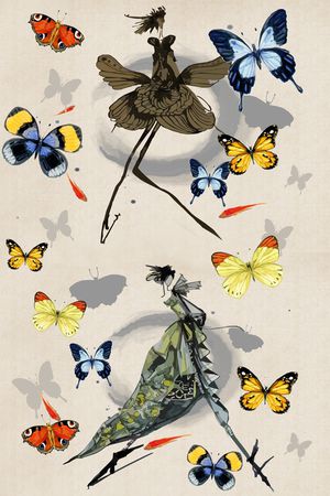 女装印花花型图片