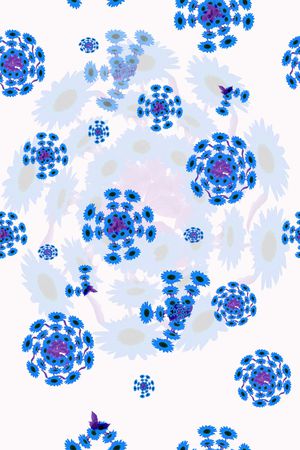 血红印花花型图片