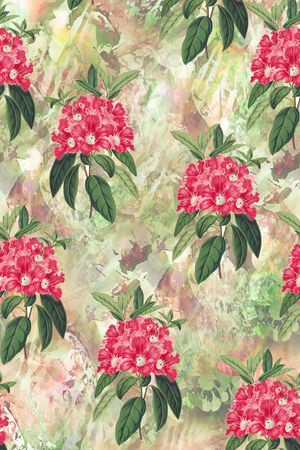 花朵印花花型图片