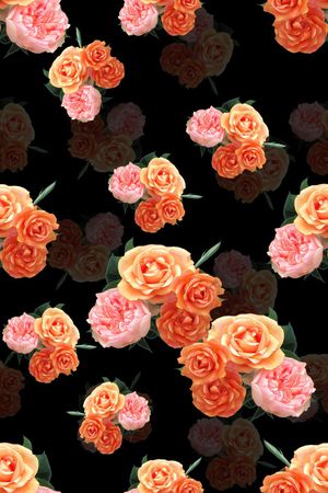 花朵印花花型图片