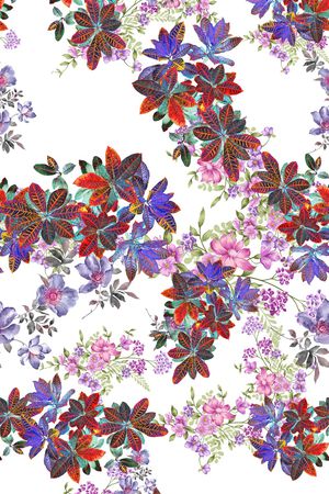 女装-四方连续-上半年印花花型图片
