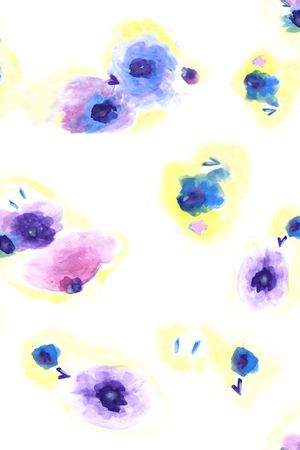 花卉印花花型图片