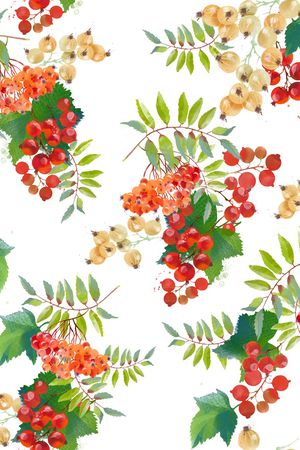 水果印花花型图片