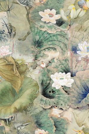 民族风印花花型图片