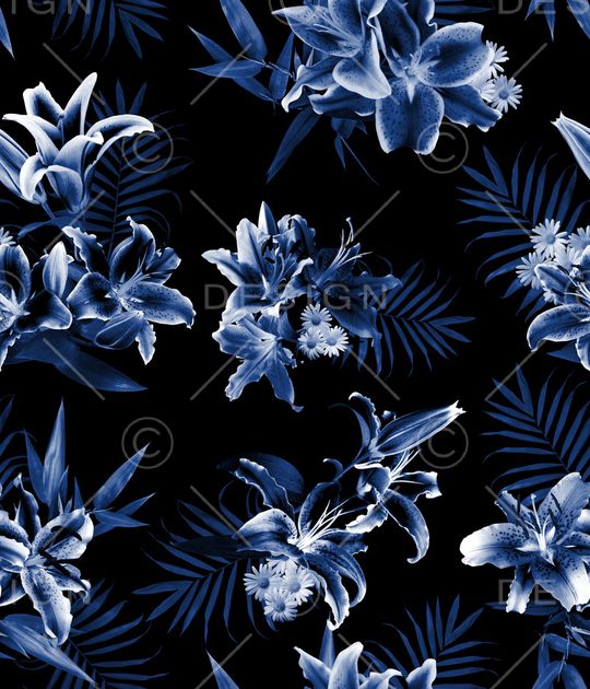 花卉印花花型图片