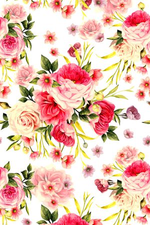Romantic印花花型图片