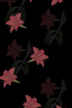 花卉印花花型图片