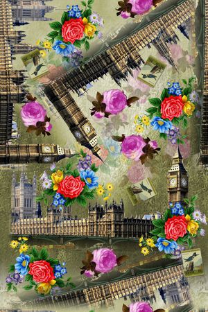 花型印花花型图片