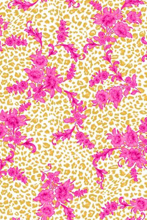 大花印花花型图片