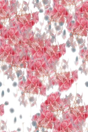 花瓣印花花型图片