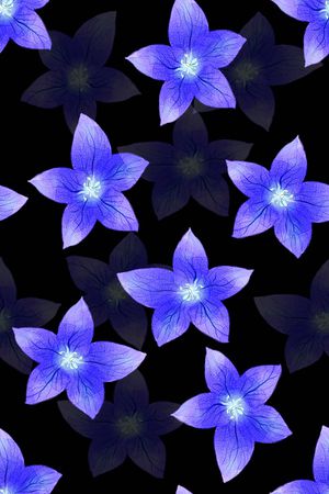 花卉印花花型图片