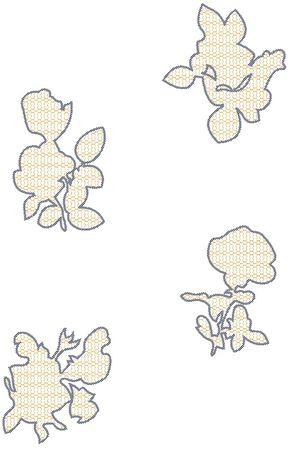 Dior印花花型图片