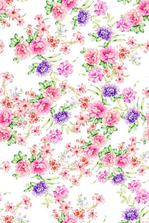 花卉印花花型图片