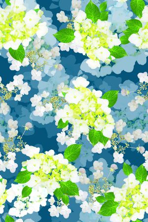 乱花印花花型图片